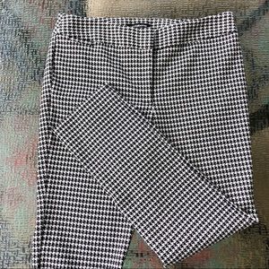 Liz Claiborne Houndstooth Career Emma Classic Pant